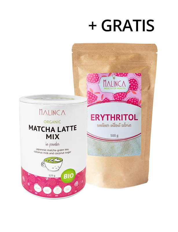 Matcha latte mix + eritritol gratis