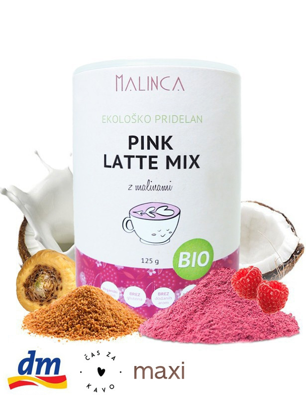 Pink latte mix