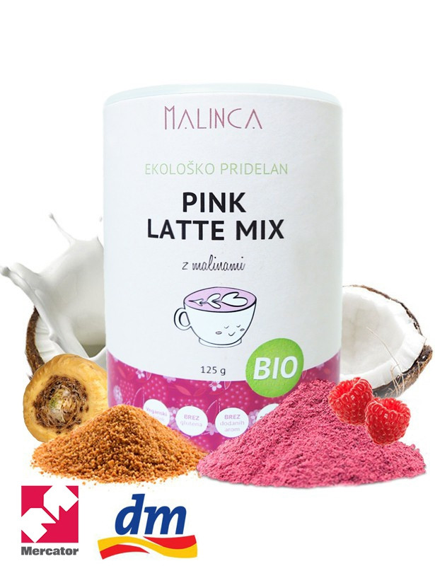 Pink latte mix