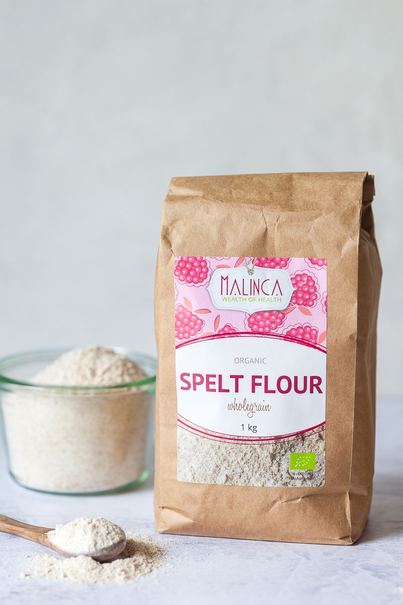 Spelt flour wholegrain Organic 1kg 