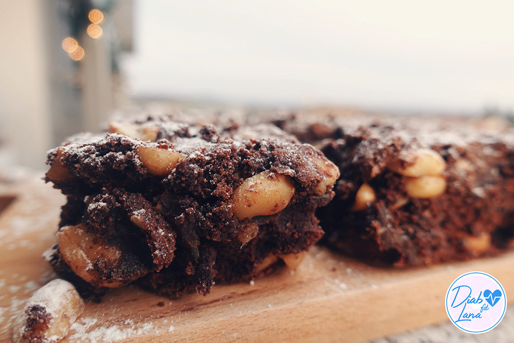 Schoko-Brownies mit Erdnüssen