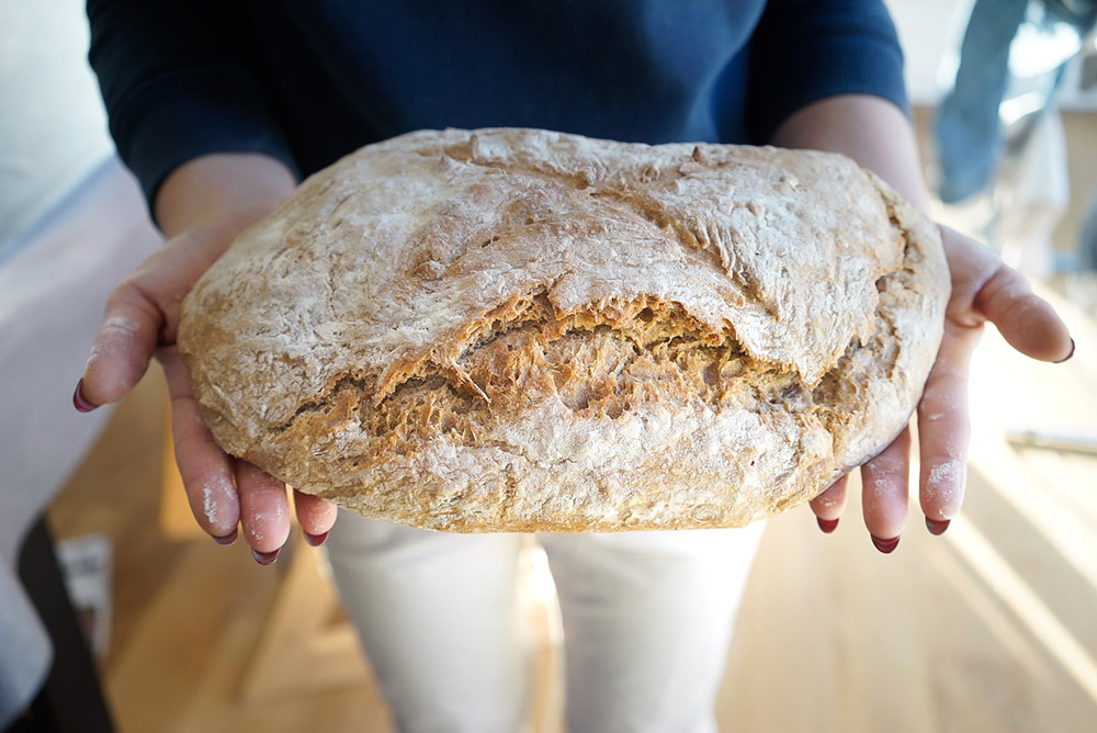 Dinkelbrot ohne Kneten