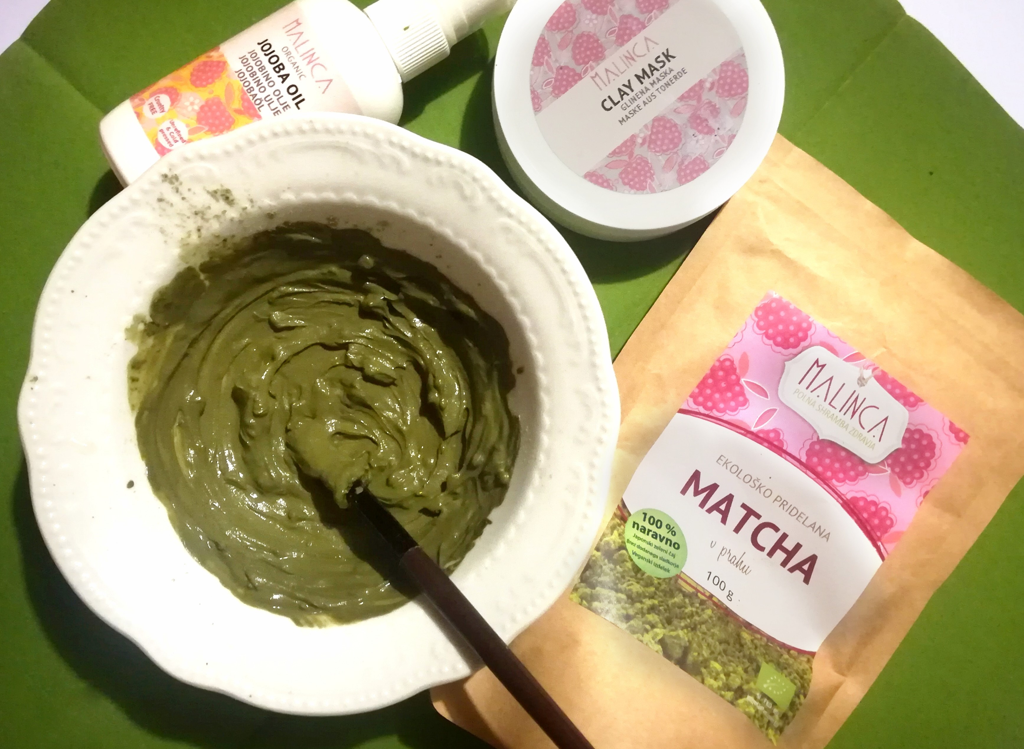 Matcha obrazna maska