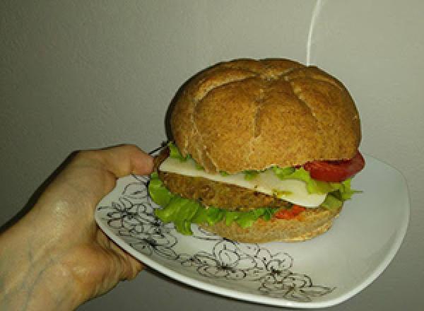 Zdravi veganski burger