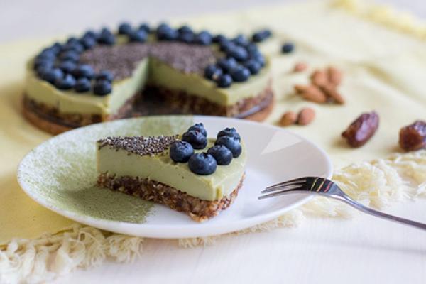 Matcha puding tortica 