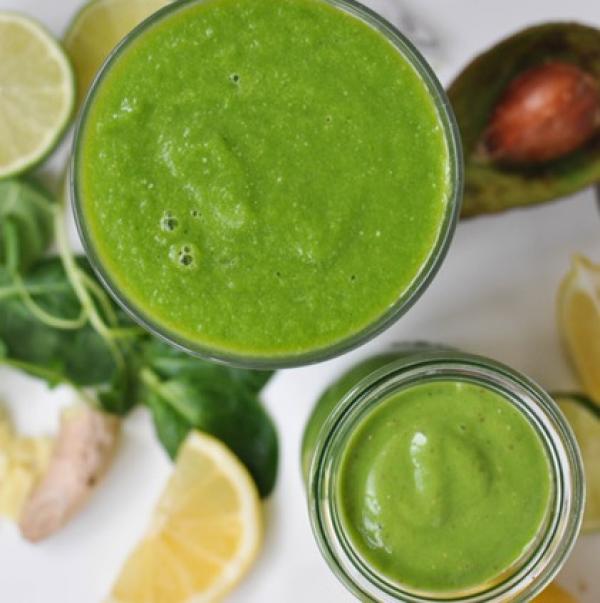 Grüner LCHF Smoothie