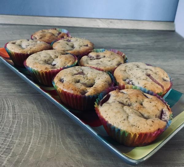 Muffins mit Obst