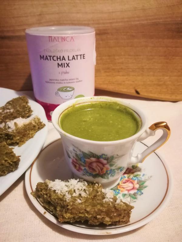 Matcha Latte energijski prigrizek