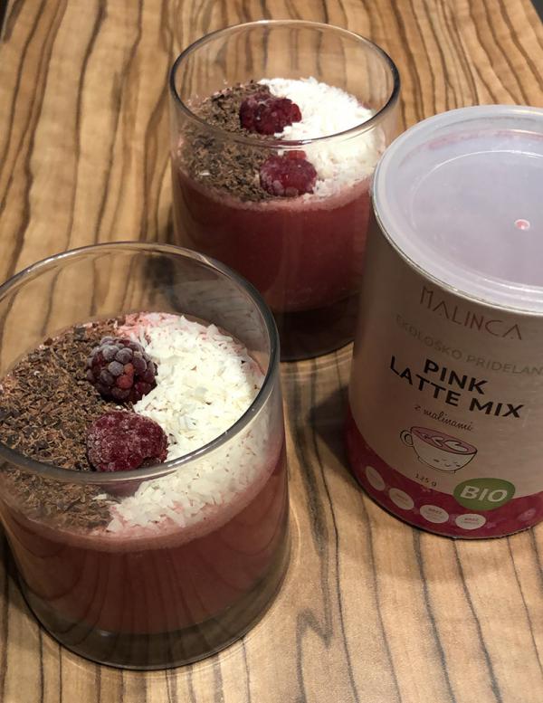 Pink Pudding aus 3 Zutaten