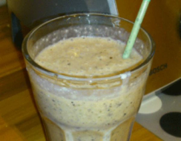 Smoothie banana kokos