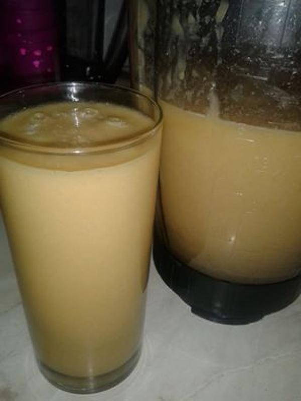 Smoothie ananas in maca