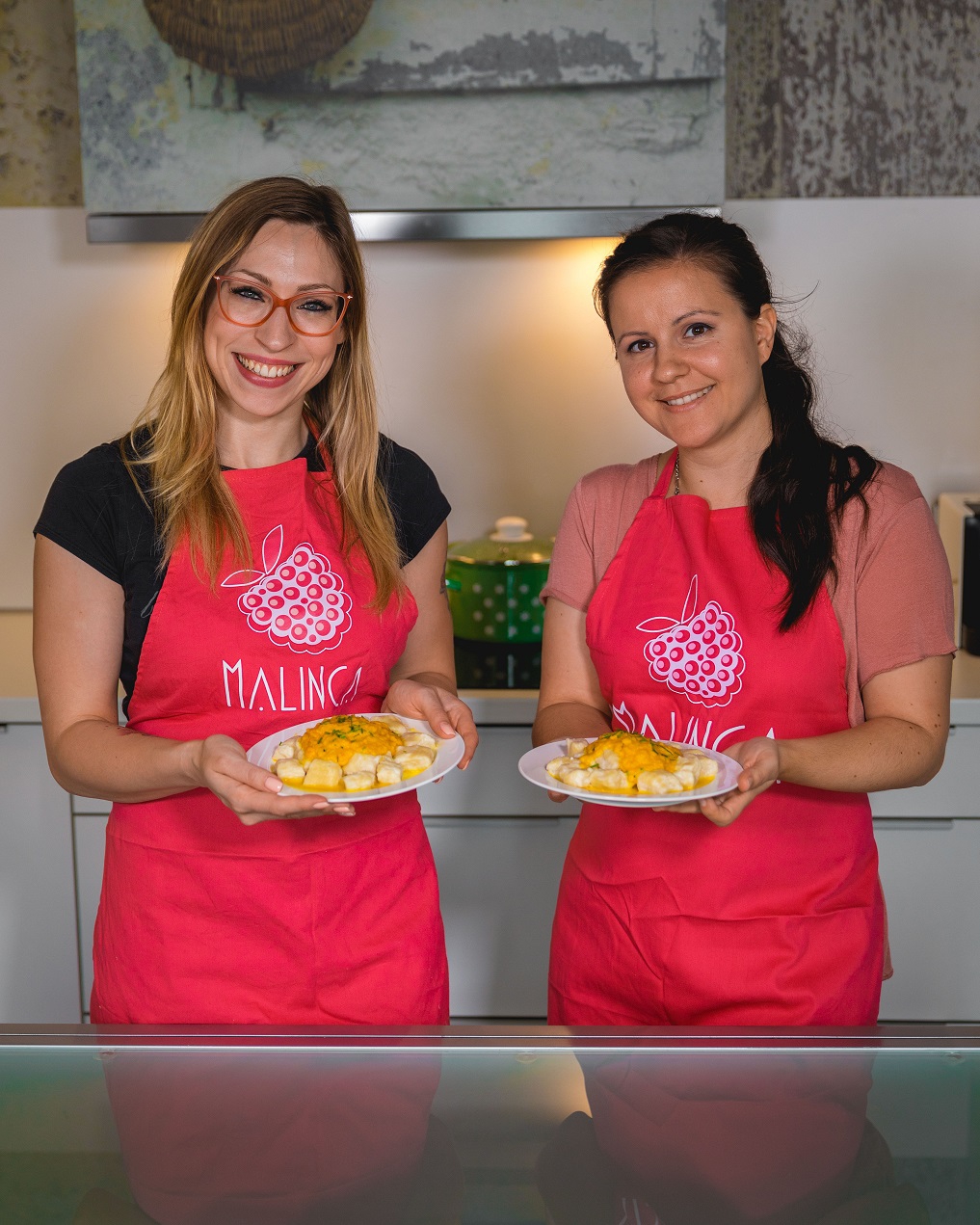 Dinkel-Gnocchi mit Karottensoße