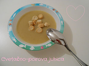 Cvetačno-porova juhica